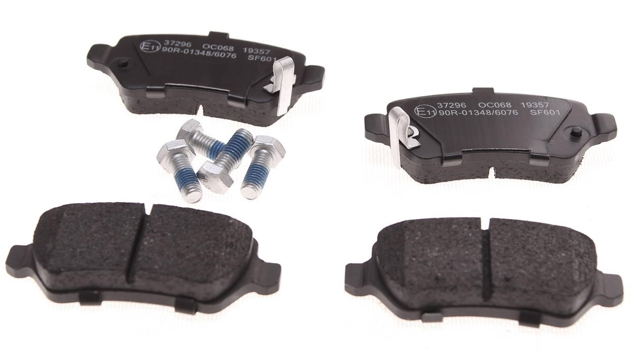 ABS 37296 Rear disc brake pads, set 37296: Buy near me in Poland at 2407.PL - Good price!