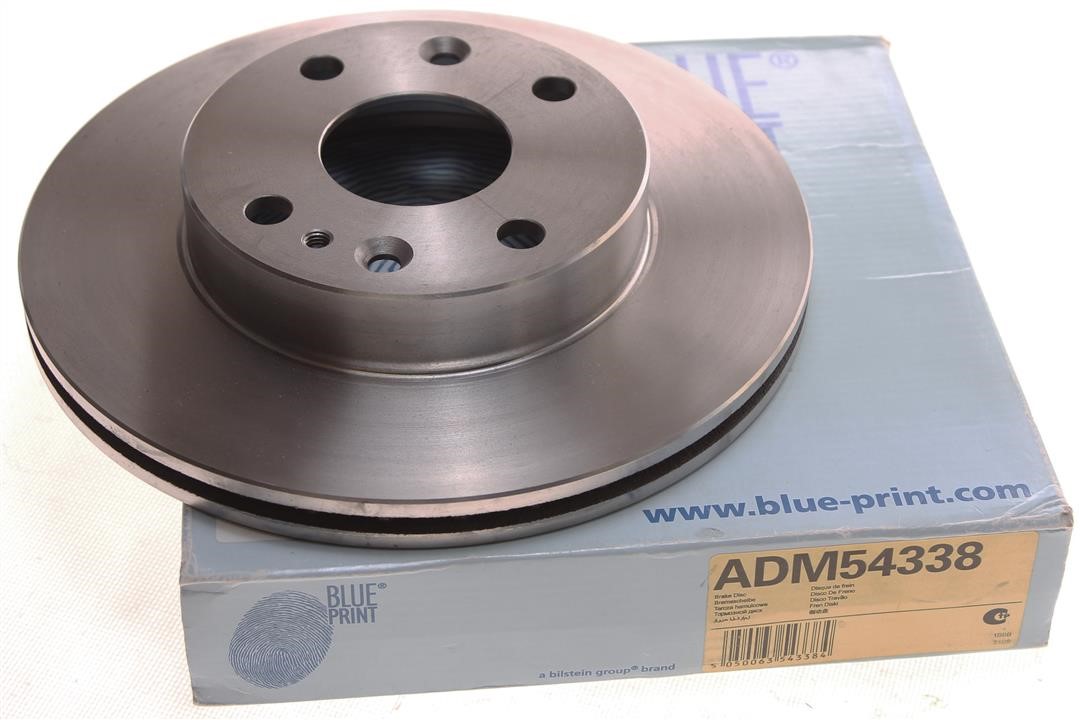 Front brake disc ventilated Blue Print ADM54338