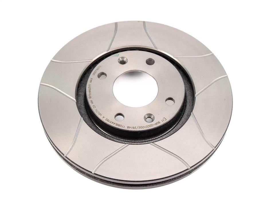 Brembo 09.8760.75 Front brake disc ventilated 09876075: Buy near me in Poland at 2407.PL - Good price!