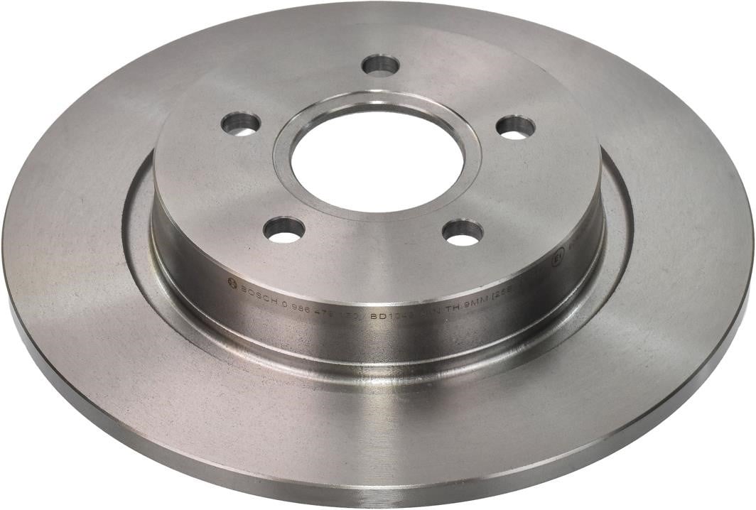 Bosch 0 986 479 170 Rear brake disc, non-ventilated 0986479170: Buy near me at 2407.PL in Poland at an Affordable price!