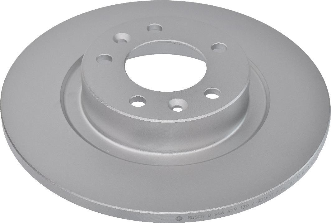 Bosch 0 986 479 130 Тормозной диск задний невентилируемый 0986479130: Отличная цена - Купить в Польше на 2407.PL!