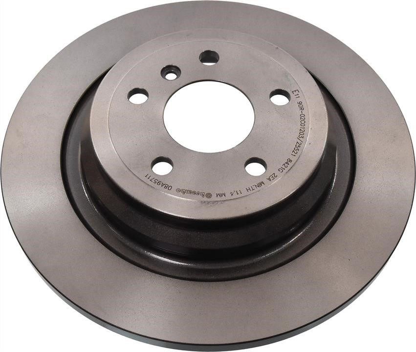Brembo 08.A957.11 Rear brake disc, non-ventilated 08A95711: Buy near me in Poland at 2407.PL - Good price!