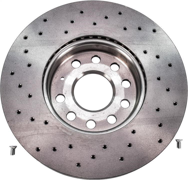 Brembo 09.9145.1X Ventilated brake disc with perforation 0991451X: Buy near me in Poland at 2407.PL - Good price!