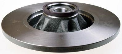 Denckermann B130691 Rear brake disc, non-ventilated B130691: Buy near me in Poland at 2407.PL - Good price!