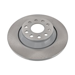 febi 104496 Rear brake disc, non-ventilated 104496: Buy near me in Poland at 2407.PL - Good price!