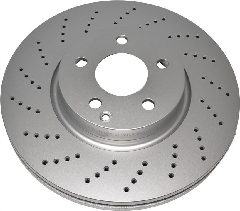 ABS 17759 Front brake disc ventilated 17759: Buy near me in Poland at 2407.PL - Good price!