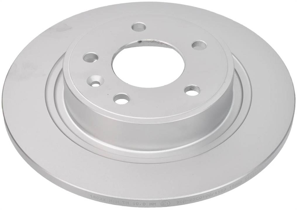 ABS 18033 Rear brake disc, non-ventilated 18033: Buy near me in Poland at 2407.PL - Good price!