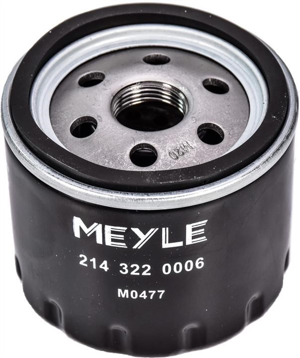 Meyle 2 143 220 006 Oil Filter 2143220006: Buy near me in Poland at 2407.PL - Good price!