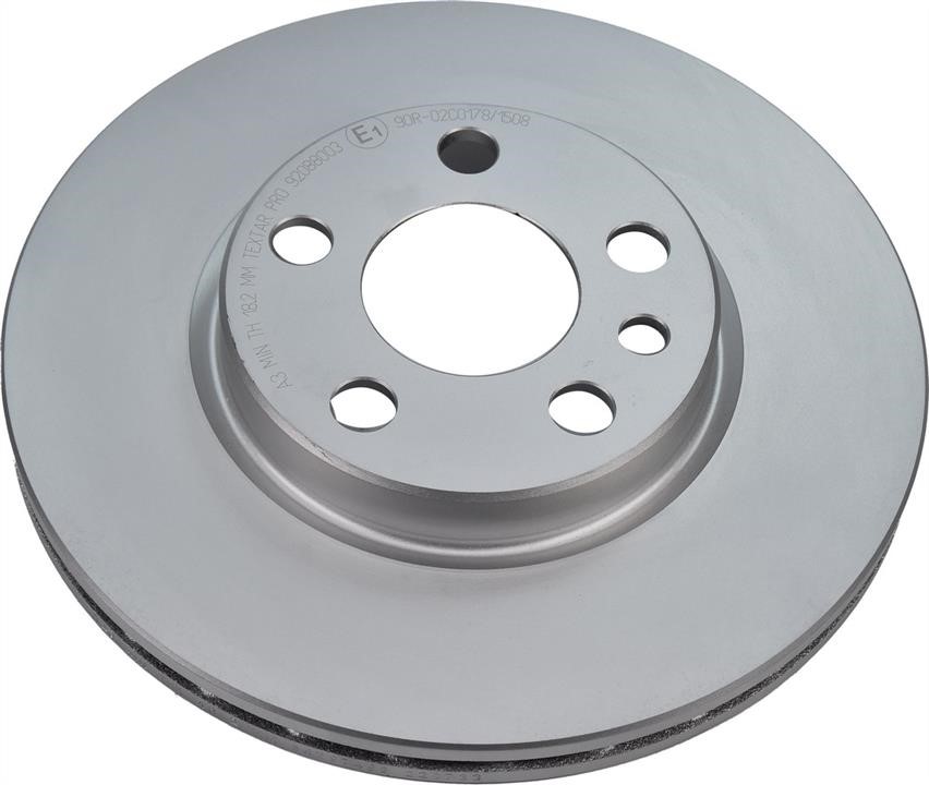 Textar 92088003 Front brake disc ventilated 92088003: Buy near me in Poland at 2407.PL - Good price!