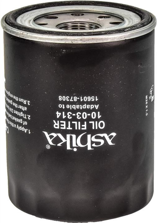 Ashika 10-03-314 Oil Filter 1003314: Buy near me at 2407.PL in Poland at an Affordable price!