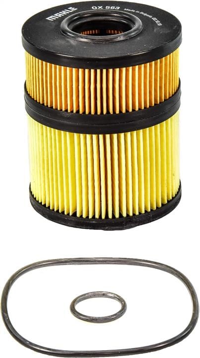 Mahle/Knecht OX 563D Oil Filter OX563D: Buy near me in Poland at 2407.PL - Good price!