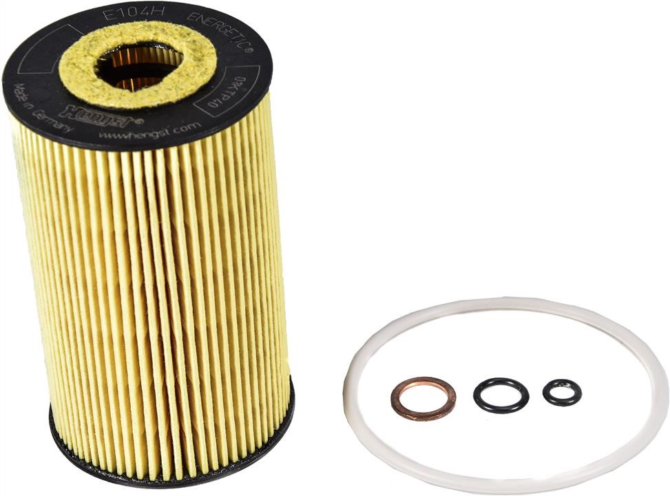 Hengst E104H D43 Oil Filter E104HD43: Buy near me in Poland at 2407.PL - Good price!