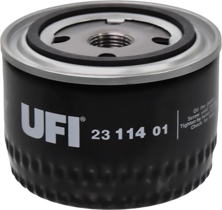 Ufi 23.114.01 Oil Filter 2311401: Buy near me in Poland at 2407.PL - Good price!