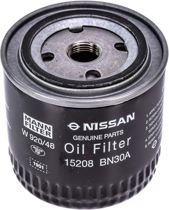 Nissan 15208-BN30A Масляный фильтр 15208BN30A: Отличная цена - Купить в Польше на 2407.PL!