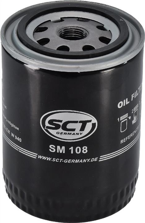 SCT SM 108 Фільтр масляний SM108: Приваблива ціна - Купити у Польщі на 2407.PL!