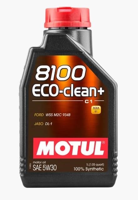 Motul 101581 Моторное масло Motul 8100 ECO-CLEAN+ 5W-30, 2л 101581: Отличная цена - Купить в Польше на 2407.PL!