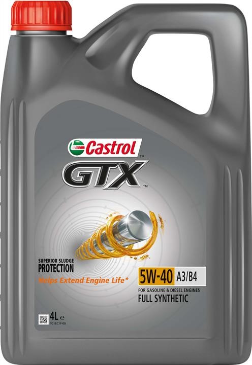 Castrol 15ECA6 Engine oil Castrol GTX 5W-40, 4L 15ECA6: Buy near me in Poland at 2407.PL - Good price!