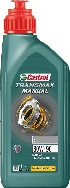 Castrol 15F1F3 Transmission oil Castrol Transmax Manual EP 80W-90, 1L 15F1F3: Buy near me in Poland at 2407.PL - Good price!