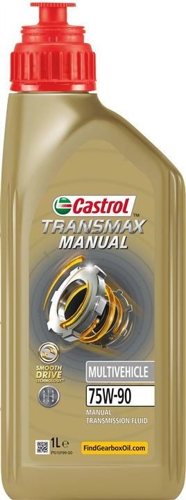 Castrol 15F16E Transmission oil Castrol Transmax Manual MV 75W-90, 1L 15F16E: Buy near me in Poland at 2407.PL - Good price!