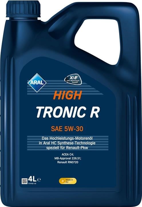 Aral 15F45A Engine oil Aral HighTronic R 5W-30, 4L 15F45A: Buy near me at 2407.PL in Poland at an Affordable price!