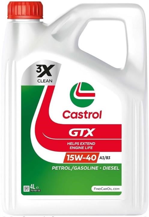 Castrol 156A3D Engine oil Castrol GTX 15W-40, 4L 156A3D: Buy near me at 2407.PL in Poland at an Affordable price!