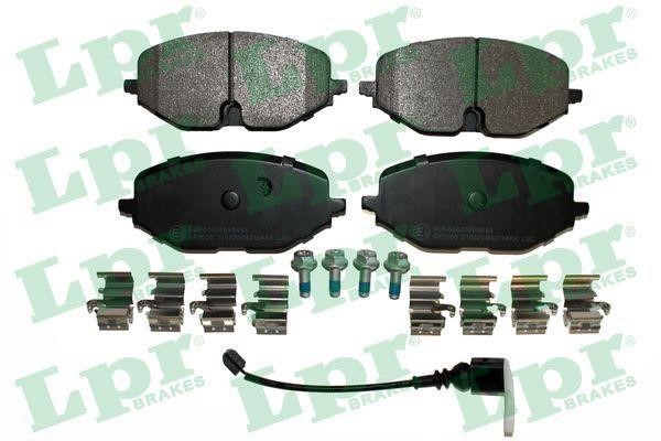 LPR 05P2184AK Brake Pad Set, disc brake 05P2184AK: Buy near me in Poland at 2407.PL - Good price!