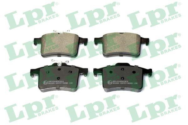 LPR 05P2085 Brake Pad Set, disc brake 05P2085: Buy near me in Poland at 2407.PL - Good price!
