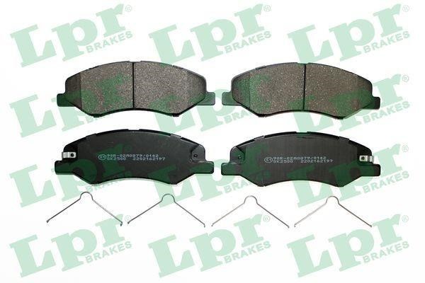 LPR 05P2197 Brake Pad Set, disc brake 05P2197: Buy near me in Poland at 2407.PL - Good price!