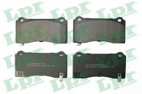 LPR 05P2268 Brake Pad Set, disc brake 05P2268: Buy near me in Poland at 2407.PL - Good price!