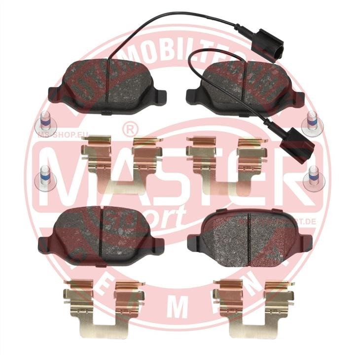 Master-sport 13046027632N-SET-MS Тормозные колодки дисковые, комплект 13046027632NSETMS: Отличная цена - Купить в Польше на 2407.PL!