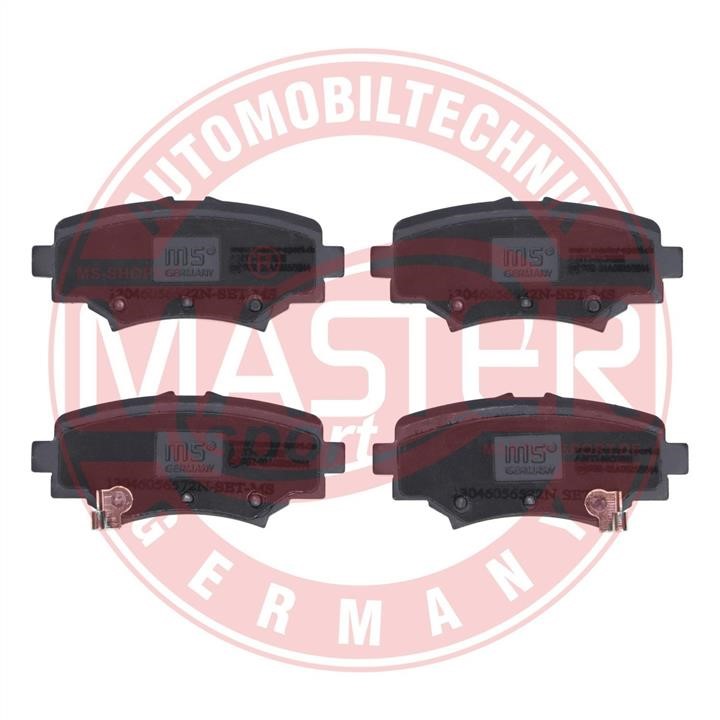 Master-sport 13046056572N-SET-MS Brake Pad Set, disc brake 13046056572NSETMS: Buy near me at 2407.PL in Poland at an Affordable price!