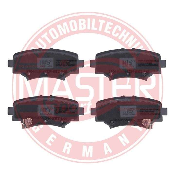 Master-sport 13046056892N-SET-MS Тормозные колодки дисковые, комплект 13046056892NSETMS: Отличная цена - Купить в Польше на 2407.PL!