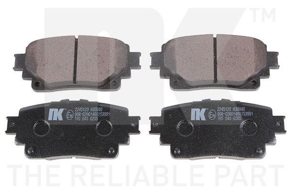 NK 2245123 Brake Pad Set, disc brake 2245123: Buy near me in Poland at 2407.PL - Good price!