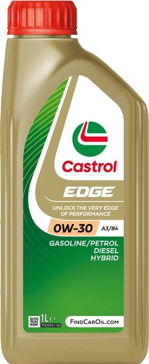 Castrol 151A7E Моторное масло Castrol EDGE 0W-30, 1л 151A7E: Отличная цена - Купить в Польше на 2407.PL!