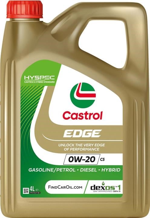 Castrol 156ECD Engine oil Castrol EDGE SUPERCAR A 0W-20, 4L 156ECD: Buy near me in Poland at 2407.PL - Good price!