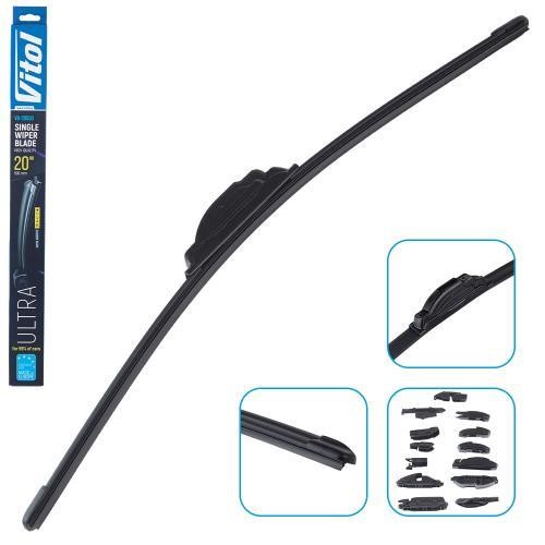 Vitol VU-20500 Frameless wiper blade Vitol ULTRA 20" (500 mm) VU20500: Buy near me in Poland at 2407.PL - Good price!