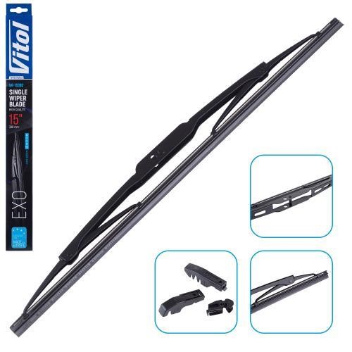 Vitol VK-15380 Frame wiper blade Vitol EXO 15" (380 mm) VK15380: Buy near me in Poland at 2407.PL - Good price!