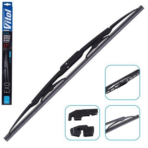 Vitol VK-17430 Frame wiper blade Vitol EXO 17" (430 mm) VK17430: Buy near me in Poland at 2407.PL - Good price!