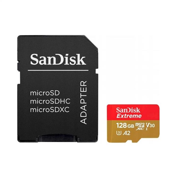Sandisk SDSQXAA-128G-GN6AA MicroSDXC (UHS-1 U3) SanDisk Extreme For Action Cams and Drones A2 128Gb class 10 V30 (R190MB/s,W90 SDSQXAA128GGN6AA: Купить в Польше - Отличная цена на 2407.PL!