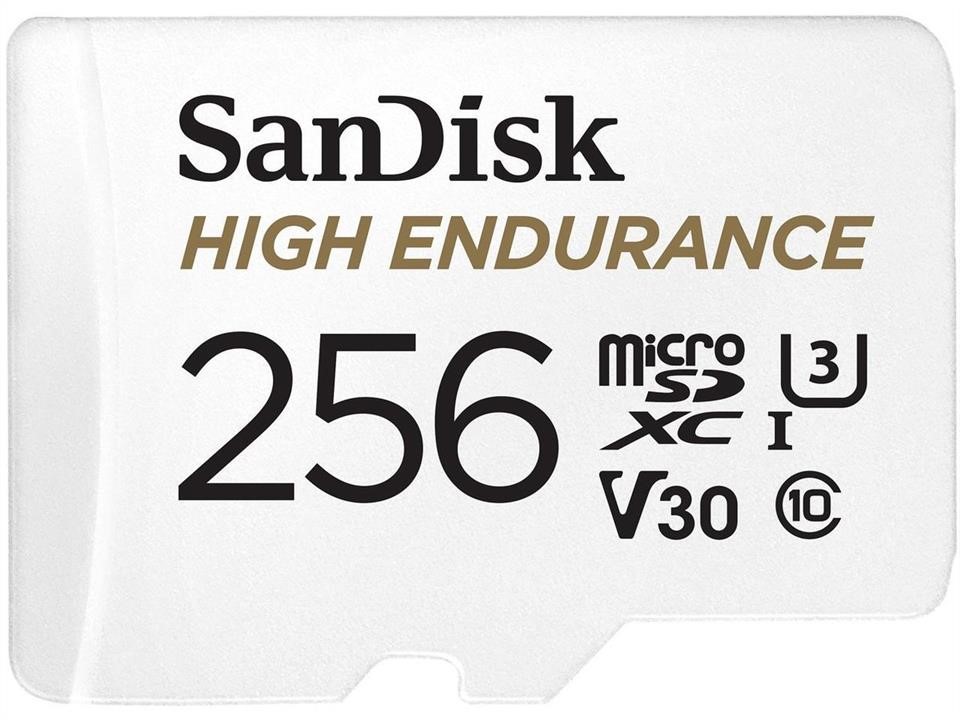 Sandisk SDSQQNR-256G-GN6IA MicroSDXC (UHS-1 U3) SanDisk High Endurance 256Gb class 10 V30 (100Mb/s) (adapterSD) SDSQQNR256GGN6IA: Отличная цена - Купить в Польше на 2407.PL!