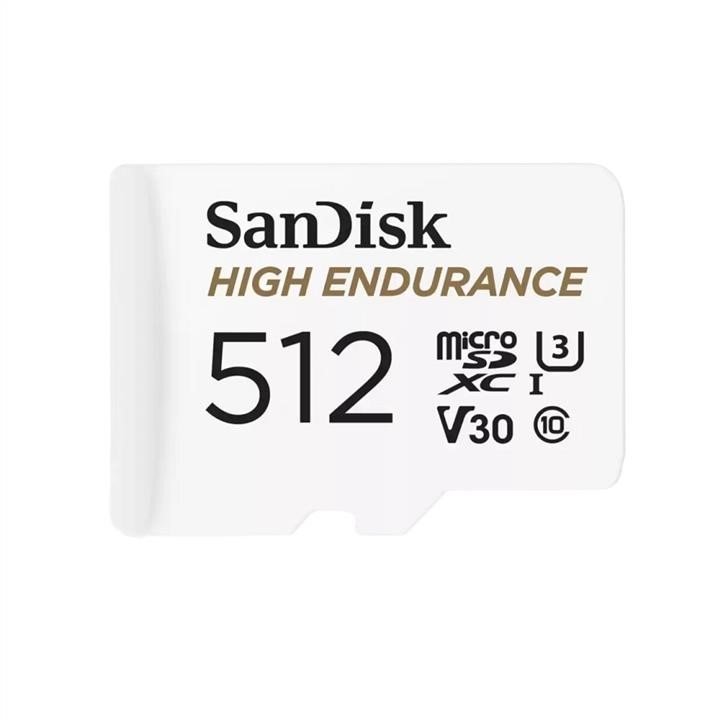 Sandisk SDSQQNR-512G-GN6IA MicroSDXC (UHS-1 U3) SanDisk High Endurance 512Gb class 10 V30 (100Mb/s) (adapterSD) SDSQQNR512GGN6IA: Отличная цена - Купить в Польше на 2407.PL!
