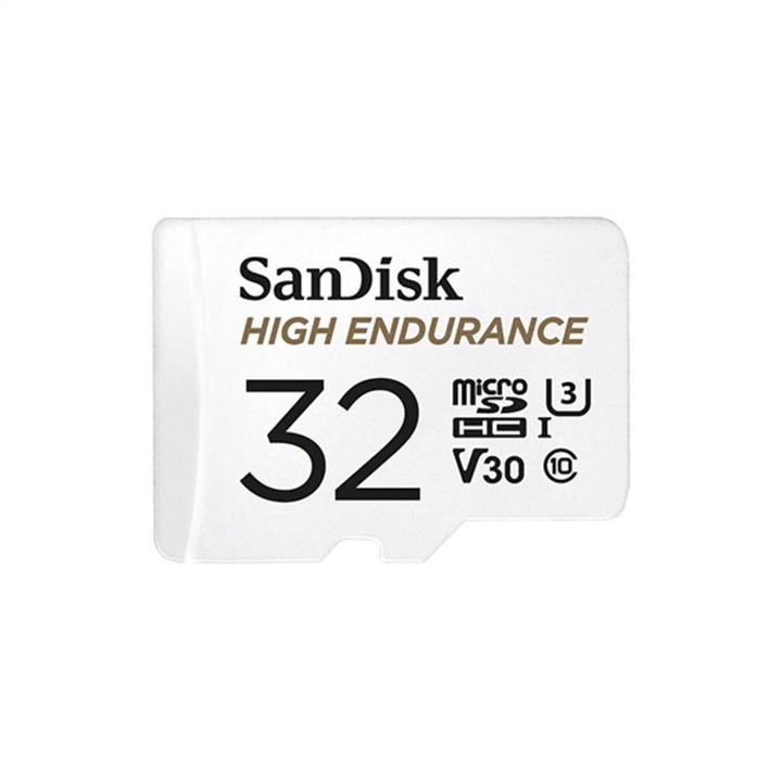 Sandisk SDSQQNR-032G-GN6IA MicroSDHC (UHS-1 U3) SanDisk High Endurance 32Gb class 10 V30 (100Mb/s) (adapterSD) SDSQQNR032GGN6IA: Отличная цена - Купить в Польше на 2407.PL!