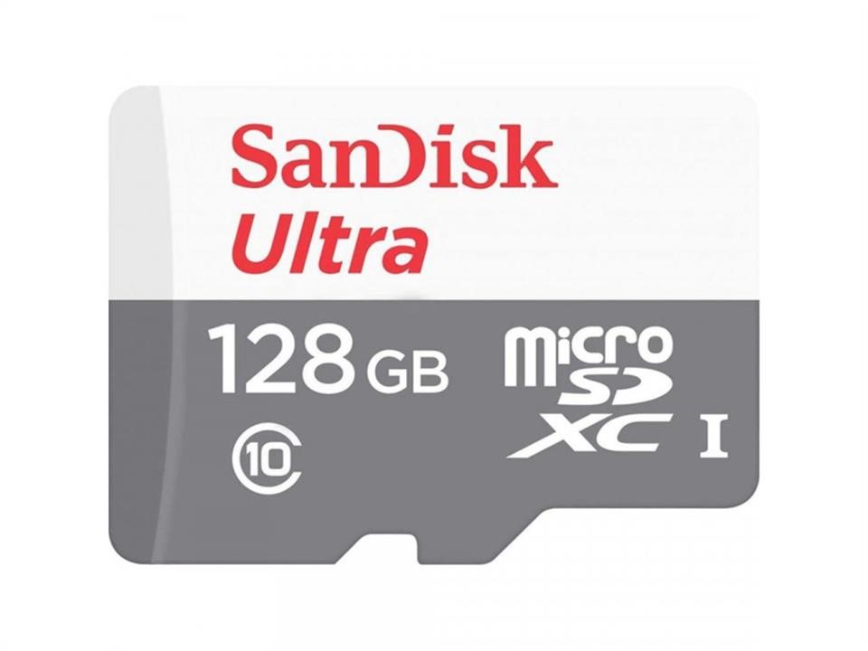 Sandisk SDSQUNR-128G-GN3MA MicroSDXC (UHS-1) SanDisk Ultra 128Gb class 10 A1 (100Mb/s) (adapter SD) SDSQUNR128GGN3MA: Отличная цена - Купить в Польше на 2407.PL!