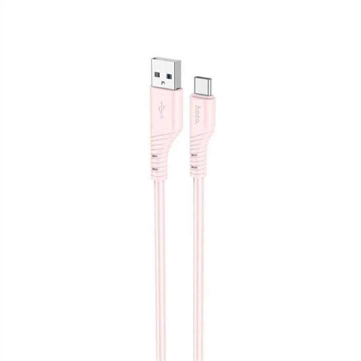Hoco 6931474799906 Cable HOCO X97 Crystal color silicone charging data cable Type-C light pink 6931474799906: Buy near me in Poland at 2407.PL - Good price!