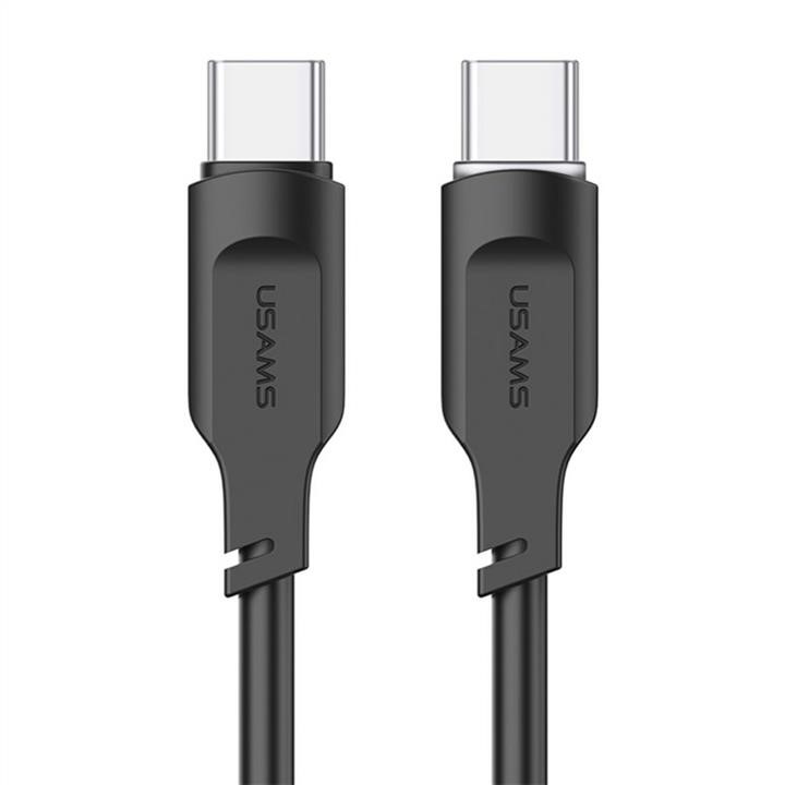 Usams SJ567USB01 Cable Usams US-SJ567 Type-C To Type-C PD 100W Data Cable Lithe Series 1.2m Black SJ567USB01: Buy near me in Poland at 2407.PL - Good price!
