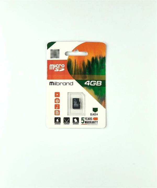 Mibrand MICDC4/4GB Karta microSDHC Mibrand 4Gb klasa 4 MICDC44GB: Dobra cena w Polsce na 2407.PL - Kup Teraz!