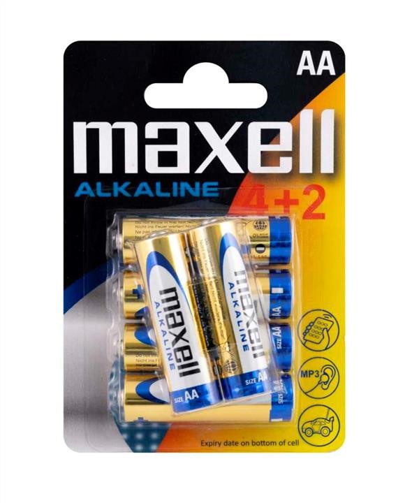 Maxell 4902580163846 Battery MAXELL LR6 4+2PK BLIST 6pcs (M-790230.04.CN) 4902580163846: Buy near me in Poland at 2407.PL - Good price!
