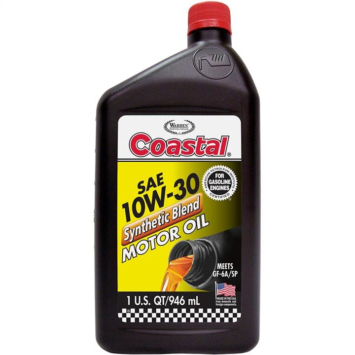 Coastal 01801 Engine oil Coastal Synthetic blend 10W-30, 0,946L 01801: Buy near me in Poland at 2407.PL - Good price!