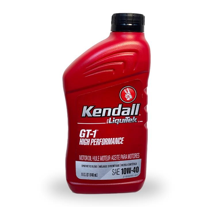 Kendall 1081200 Engine oil Kendall GT-1 High Performance 10W-40, 0,946L 1081200: Buy near me in Poland at 2407.PL - Good price!