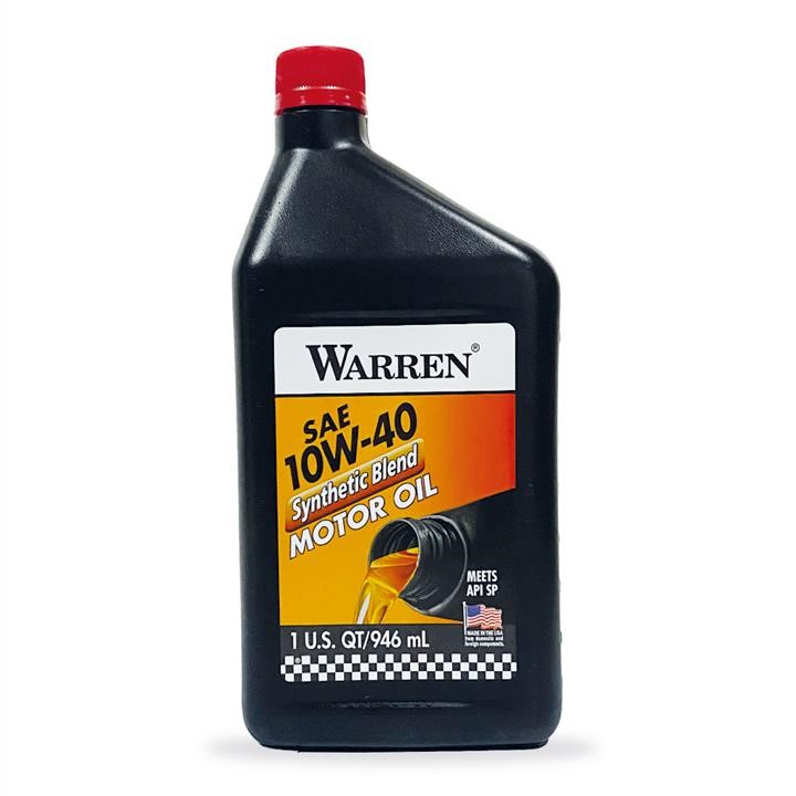 Warren WAR10W4012PL Моторное масло Warren Synthetic blend 10W-40, 0,946л WAR10W4012PL: Купить в Польше - Отличная цена на 2407.PL!